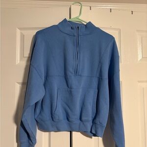 Yogalicious Light Blue Zip Pullover